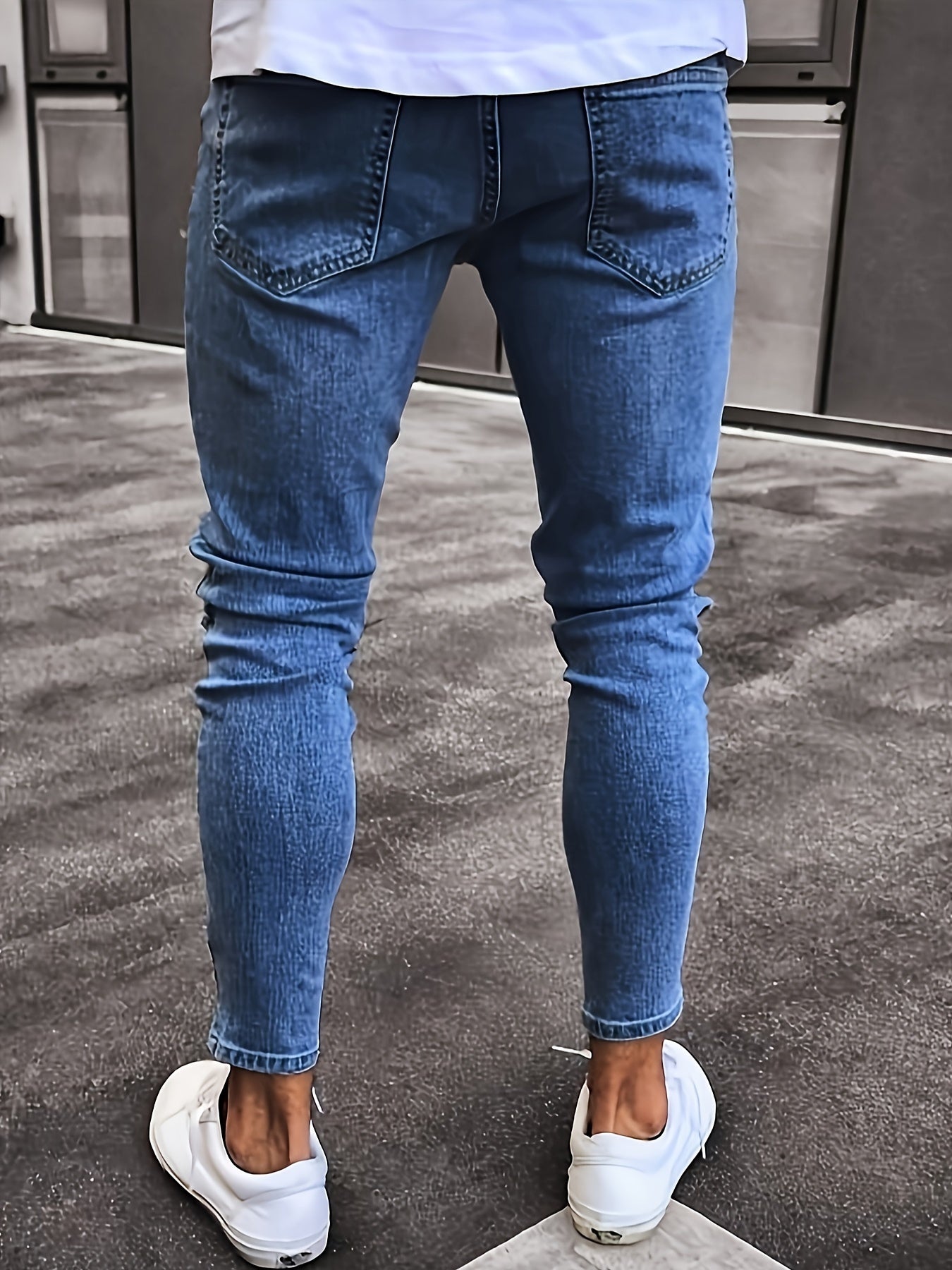 Pantalones Jeans juveniles  a la moda para hombre