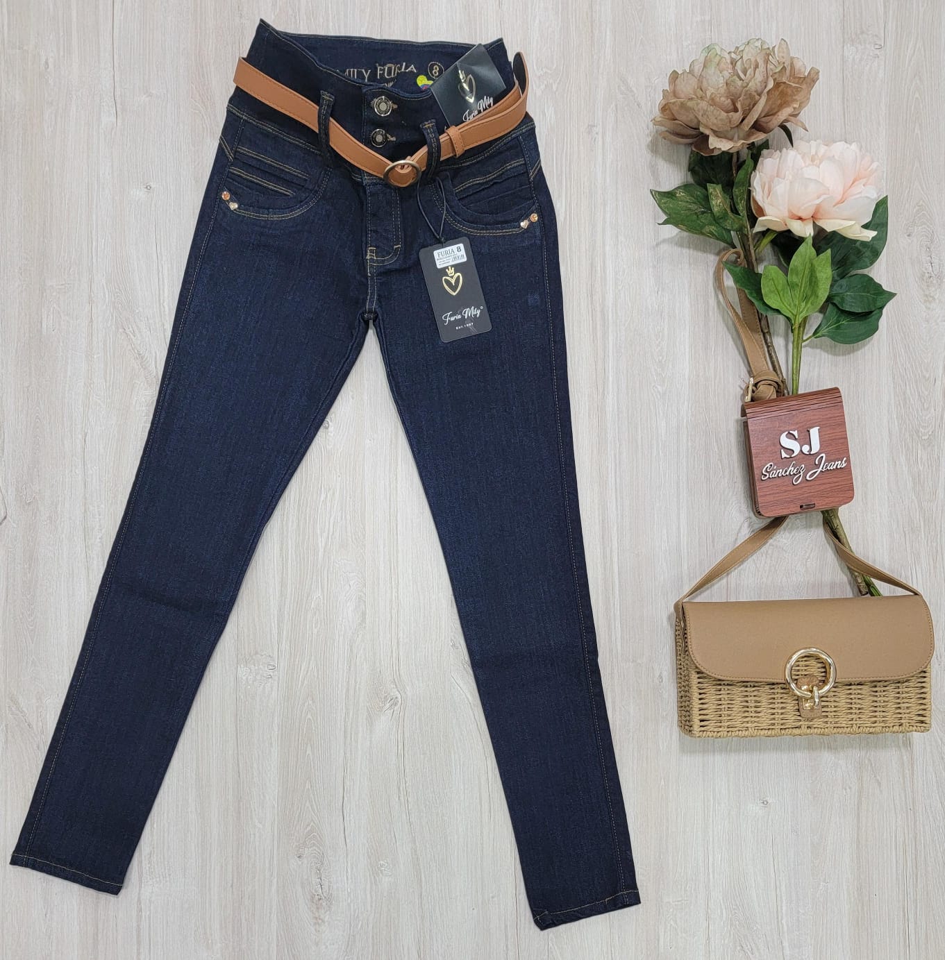 Pantalón jeans  para mujer en pantalón ancho y tubo toda talla y coleres🛍️