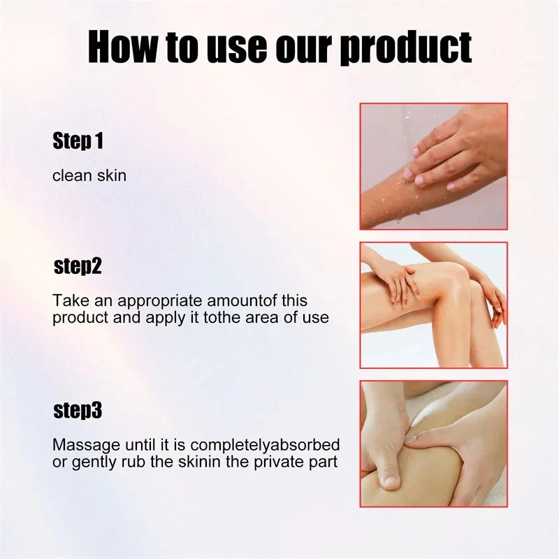 Whitening Cream Private Parts Underarm Bleaching Serum Whiten Butt Knee Brighten Inner Thigh Intimate Parts Dark Remove Melanin.Crema blanqueadora para partes privadas,