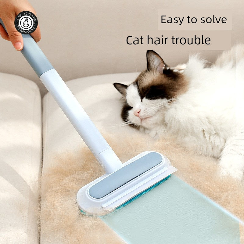 Pet Hair Remover Brush Multifunctional Cat Suction Cat Hair Handy Gadget Dog Fur Cleaner Carpet Sofa Bed Lent Remover.Cepillo removedor de pelo para mascotas,